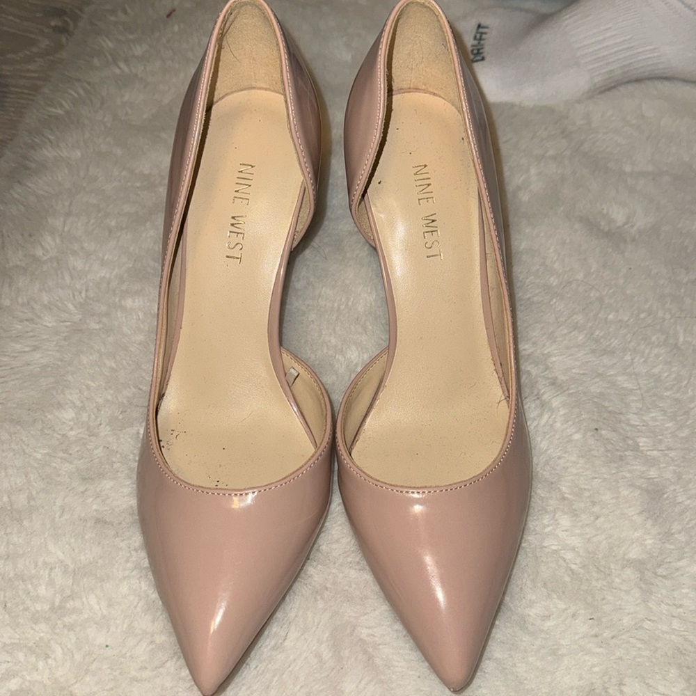 nine west heels USED NO BOX!